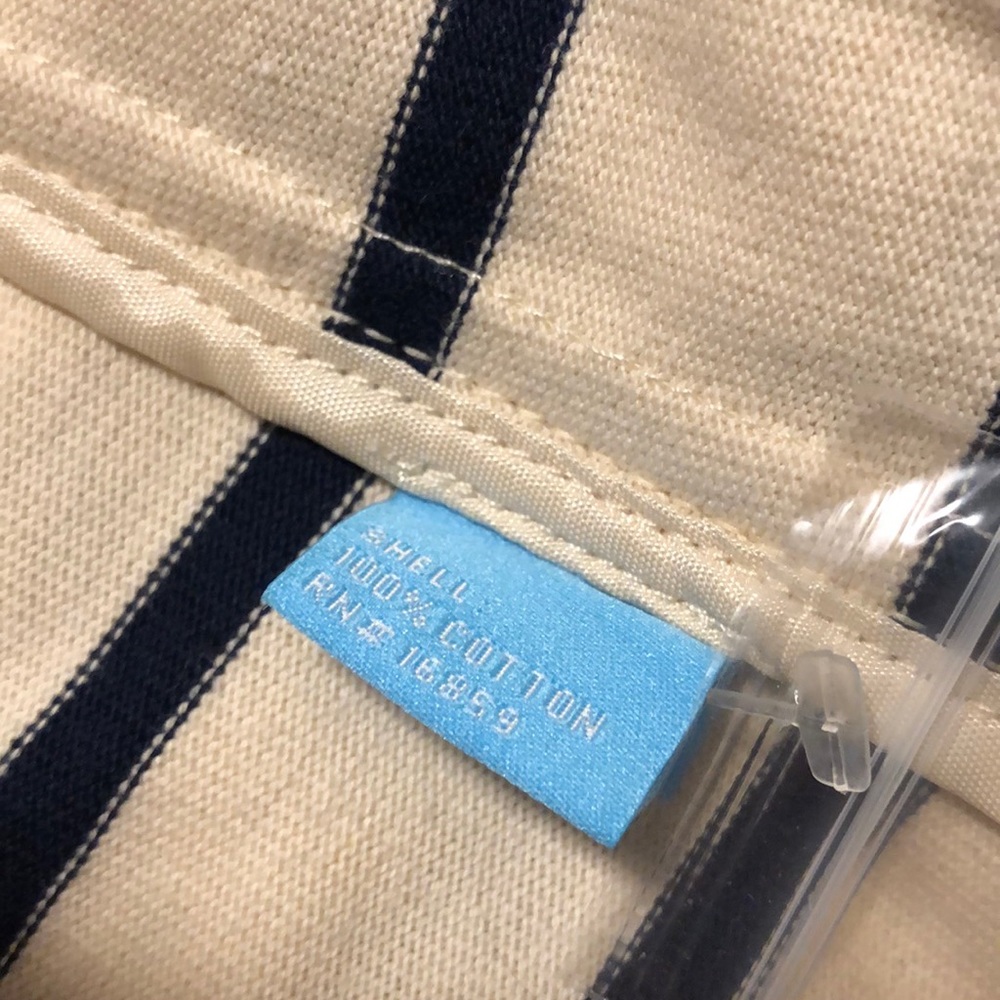 J. McLaughlin Blazer Cream+Navy (M) - Picture 5 of 9
